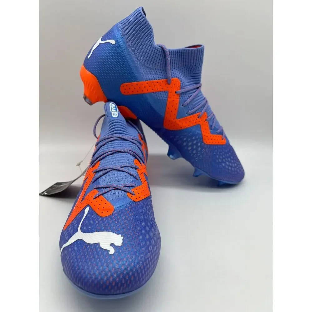 Puma Future Ultimate FG AG Soccer 107165 01 Blue Glimmer Men's Size 10.5